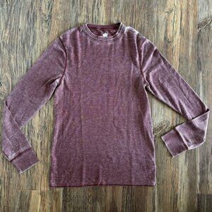 Helix L/S Waffle Knit Thermal Shirt Mens Medium